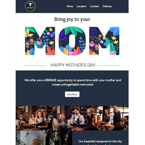 Mother's Day Restaurant Marketing